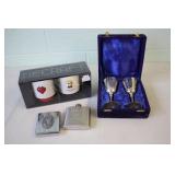 Silver Plated Goblets & More