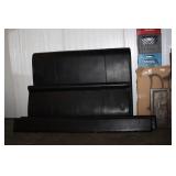 Queen Size Faux Leather Head, Foot Board & Frame