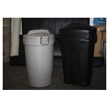 2 Large Garbage Bins