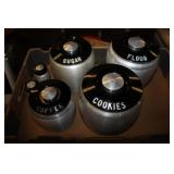 Vintage Tin Canisters