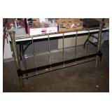 Double Brass Bed Headboard