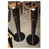 2 Steel Stanchions