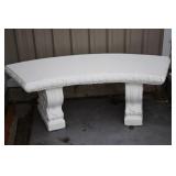 Cement Garden Bench