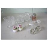 Assorted Crystal & Glass