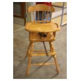 Wooden High Chair