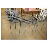 Metal Garden Decorations & Plant Stands