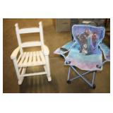 Kids Rocking Chair & Camp Chair