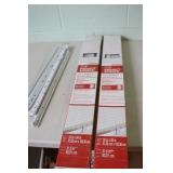 2 Vinyl Mini Blinds & Drawer Tracks