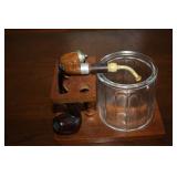 Pipe Holder & 2 Pipes