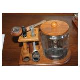 Pipe Holder & 4 Pipes