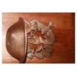 Cast Iron Wall Mounted Bird Water Feeder