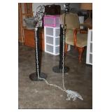 2 Moveable Chain Barriers