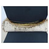 Hanging Decorative Birch Canoe 34