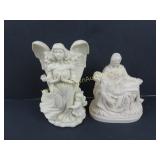 Lot of 2 Religious Statues