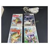 Nintendo Wii Controller and Games