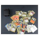 Assorted Pokemon Cards With Deck Box