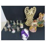 Lot of Assorted Angels and Other Items Some With