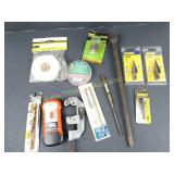 Lot of Assorted Tools, Drill Bits, Etc