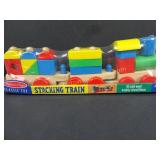 Melissa & Doug Stacking Train New