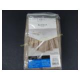 Twin Bed skirt Brown Stone Color