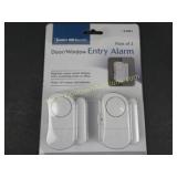 Door/Window Entry Alarm 2 Pack Battery Powered