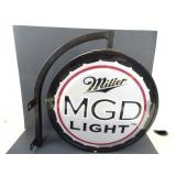 Vintage MGD Genuine Draft and MGD Light Wall