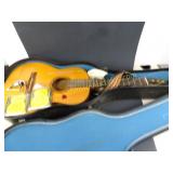 Vintage Folk Guitar and Accessories