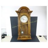 Ridgeway Wall Hanging Pendulum Clock With Key 32"