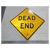Dead End Sign 41" x 41"