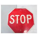 Stop Sign 30" x 30"  Some Damage See Pics