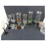 Lot of Drinking Glasses Shot Glasses Etc