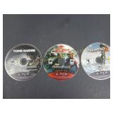 Lot of 3 PS3 No sports Games Needs Cleaning