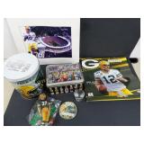 Lot of Assorted Football Items