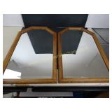Pair of Mirrors 26" x 16"