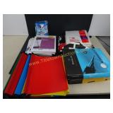 Lot of Filler Paper, Folders, Divider, Business