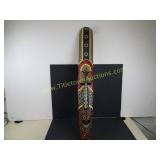 Wooden Carved and Hand Painted Mask Roughly 39"