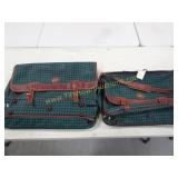Lot of 2 Matching Luggage Bags