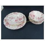 Beautiful Floral Print Set of Dishes