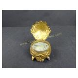 VT Small Metal Hinged Keepsake Container