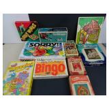 Lot of Mostly Vintage Board Games and Puzzles