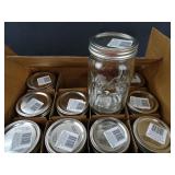 Case of 12 Kerr Self Sealing Mason Jars