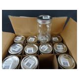 Case of 12 Kerr Self Sealing Mason Jars