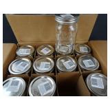 Case of 12 Kerr Self Sealing Mason Jars