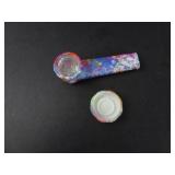 Silicone Smoking Pipe With Lid