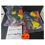 2 Boxes of Climbing Rock/Wall Holds