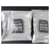 Lot of 2 64GB SD Cards
