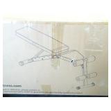 Pelpo Weight Bench Unassembled