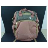 Pink Back Pack Denim Look Nice