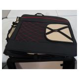 Car Seat Covers Black and Red