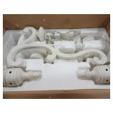 Decorative Wood Light Fixture White